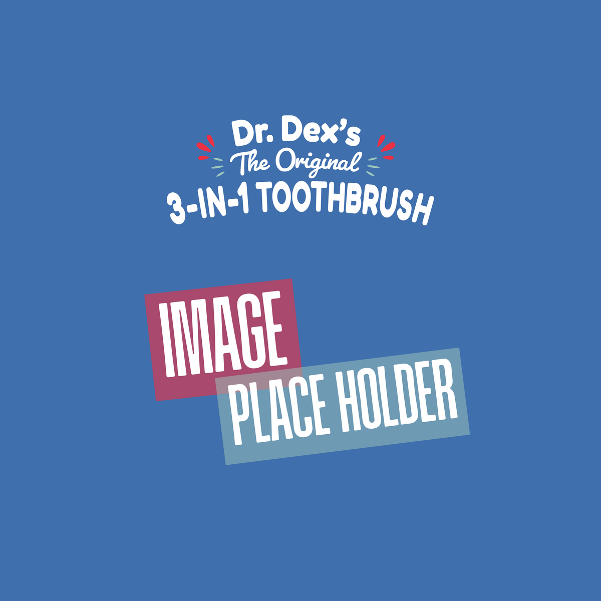 Soothing Playful Dr. Dex's The Original 3-in-1 Toothbrush